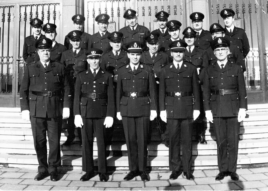 Het politiekorps van Zele in 1972